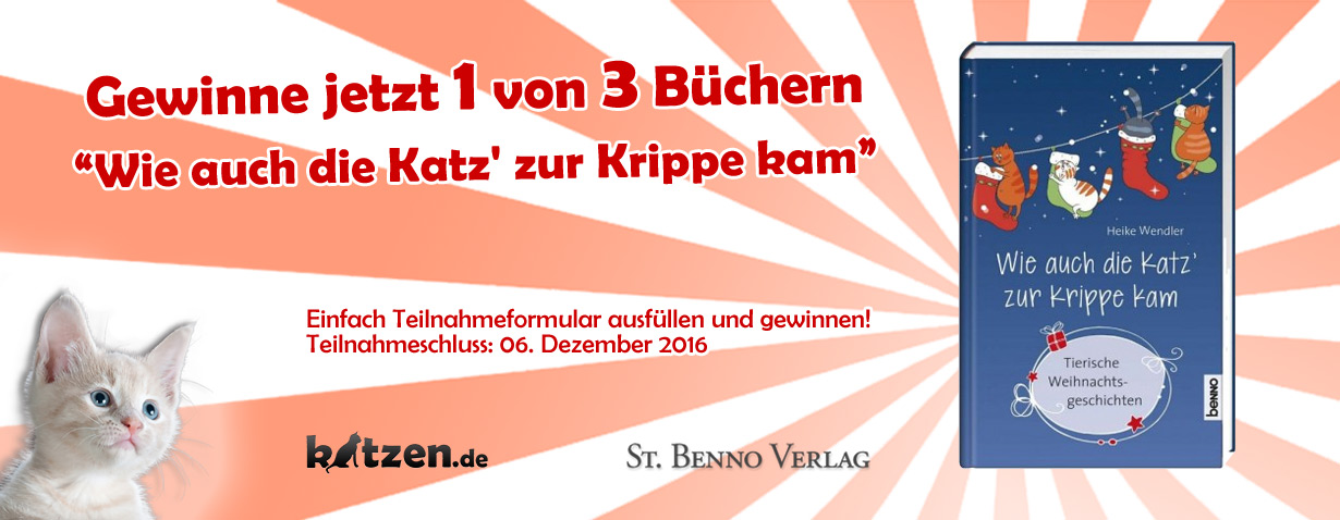 Gewinnspiel: Wie auch die Katz’ zur Krippe kam