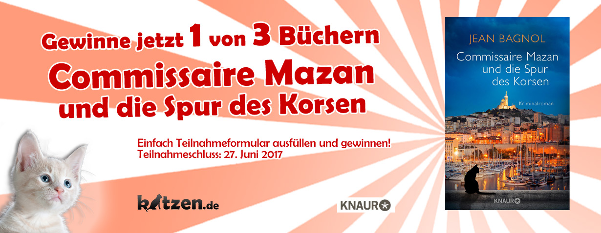 Gewinnspiel: Commissaire Mazan und die Spur des Korsen