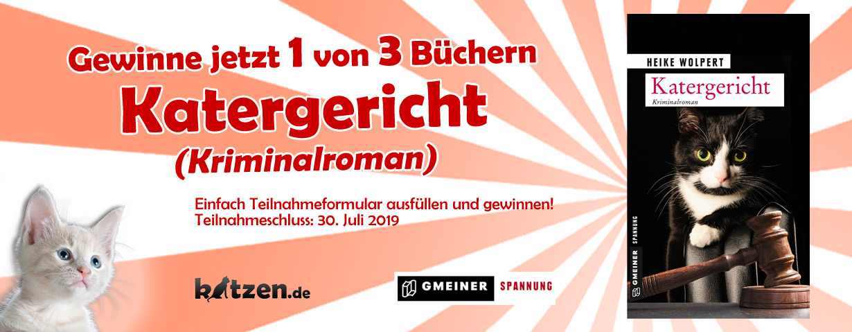 Gewinnspiel: Katergericht - Kriminalroman