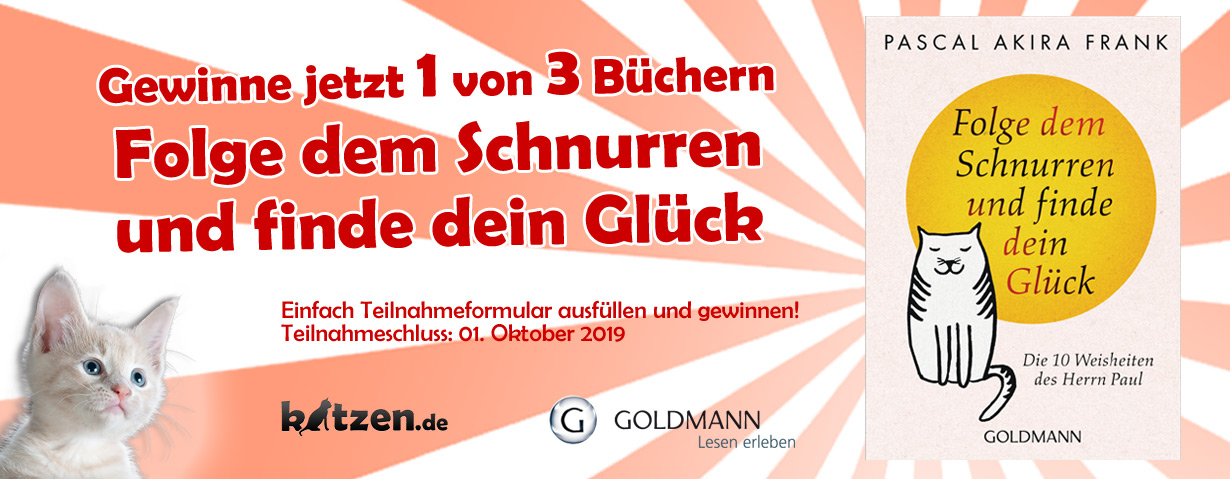 Gewinnspiel: Folge dem Schnurren und finde dein Glück – Die 10 Weisheiten des Herrn Paul