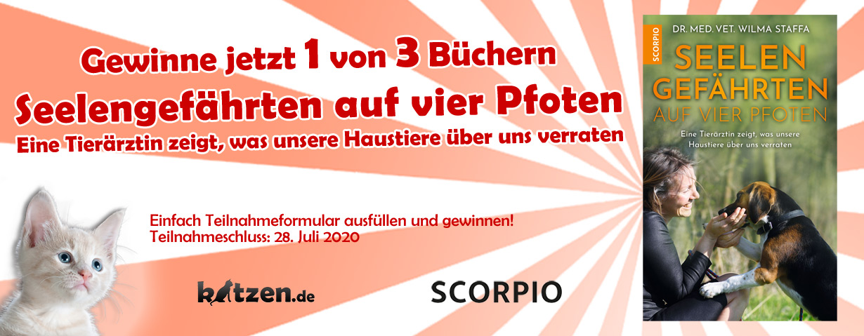 Gewinnspiel: Seelengefährten auf vier Pfoten - Was unsere Haustiere über uns verraten