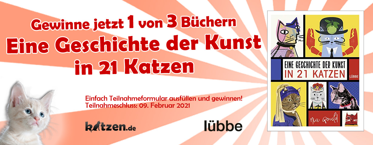 Gewinnspiel: Eine Geschichte der Kunst in 21 Katzen