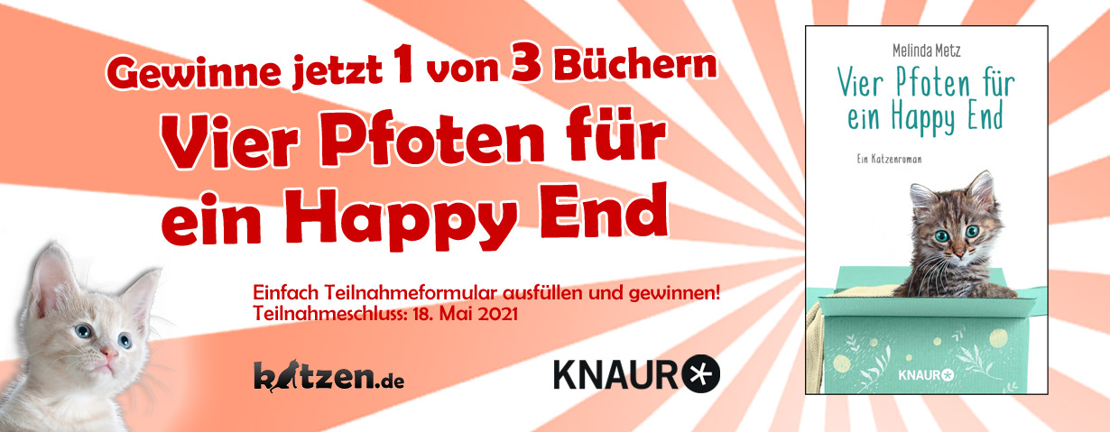 Gewinnspiel: Vier Pfoten für ein Happy End