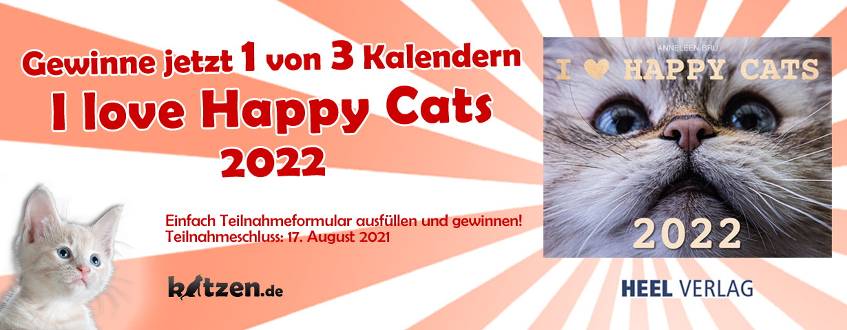 Gewinnspiel: Kalender "I love Happy Cats 2022"