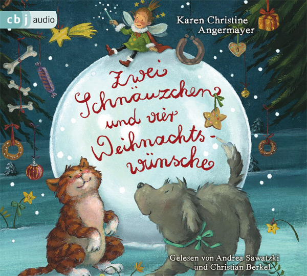 „Zwei Schnäuzchen und vier Weihnachtswünsche“ von Karen Christine Angermayer