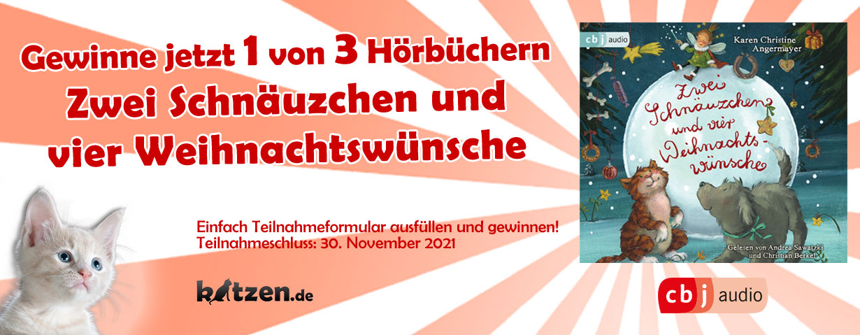 Gewinnspiel: Zwei Schnäuzchen und vier Weihnachtswünsche